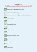 CON 3990V Exam&NewLine;Verified Exam Questions and Answers Latest update 2026&sol;2027