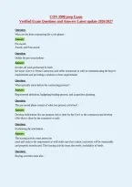 CON 3990 prep Exam&NewLine;Verified Exam Questions and Answers Latest update 2026&sol;2027