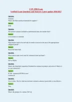 CON 3990 Exam&NewLine;Verified Exam Questions and Answers Latest update 2026&sol;2027
