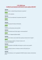 CON 3900 Exam&NewLine;Verified Exam Questions and Answers Latest update 2026&sol;2027