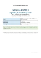 NUR 253 Exam 2 Study Guide Questions & Answers plus Rationales &vert; Graded A&plus; &vert; 2026&sol;2027 Update