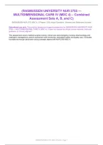 Rasmussen NUR 2755 MDC 4 Practice Assessment Test Bank