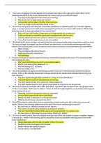 NUR 253 Mental Health Nursing Exam 1 &vert; Questions and Correct Answers &vert; Graded A&plus; &vert; New 2026&sol;2027 Update