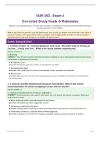 NUR 253 Mental Health Nursing Exam 4 &vert; Correct Questions and Answers &lpar;Verified Answers&rpar; &vert; Graded A&plus; &vert; New 2026&sol;2027 Update