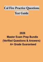 CAL FIRE Practice Questions Test Guide &ndash; California Firefighter Exam Prep and Study Materials