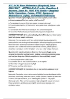 NYC DCAS Plant Maintainer &lpar;Hospitals&rpar; Exam 2026&sol;2027 &vert; ACTUAL-Style Practice Questions & Answers&comma; Exam No&period; 7070&comma; NYC Health &plus; Hospitals Boiler Operations&comma; Pumps&comma; HVAC&comma; Equipment Maintenance&comma; Safety&comma; and Detailed Rationales