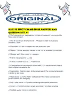 Bus 250 Study Exams Guide Answers And Questions Set A&period;pdf