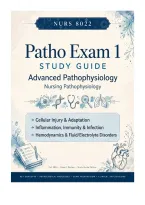 NURS 8022 Patho Exam 1 Study Guide Actual Exam 2026&sol;2027 &vert; Complete Exam-Style Questions with Detailed Rationales &vert; 100&percnt; Verified &vert; Pass Guaranteed &ndash; A&plus; Graded