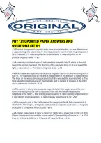 Phy 131 Updated Paper Answers And Questions Set A&period;pdf