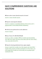 Nace Comprehensive Questions And&NewLine;Solutions&NewLine;