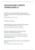 Nace Exam Script Complete&NewLine;Answers Graded A&plus;&NewLine;