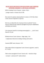 Im Ite Quick Review Exam Questions And Verified Answers &lpar;Graded A&plus;&rpar; Detailed Answers&excl;&excl;