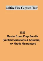 CAL FIRE Fire Captain Test &ndash; California Fire Officer Exam Study Guide and Practice Questions