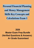 Personal Financial Planning Final Exam Study Guide &vert; Budgeting&comma; Investments&comma; Retirement and Financial Management Review