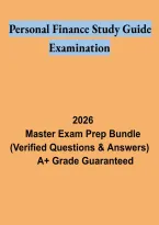 Personal Finance Study Guide Examination &vert; Financial Literacy&comma; Budgeting&comma; Saving and Money Management Exam Prep