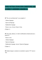 Casli Actual Exam 2026 Questions And&NewLine;Correct Answers Graded A&plus;