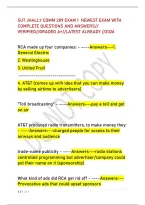 Bsc 2085 Midterm Review Newest &lpar;Miami Dade &NewLine;College&rpar; Updated With Complete Questions And &NewLine;Correct Answers&sol;&sol; Verified&sol;&sol;Graded A&plus;&sol;&sol;