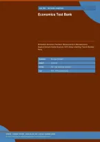 Economics &vert; 2027 Exam Preparation Guide &ndash; 80-Question Test Bank with Detailed Answers and Explanations
