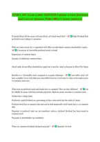 FINRA SIE Exam Guide 2025&sol;2026 Update&period; Exam Questions&NewLine;and Correct Answers With 100&percnt; Correct Answers&period;