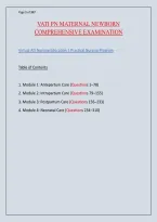 VATI PN Maternal Newborn Comprehensive Exam 2026&colon; 310 Practice Questions with Answers & Detailed Rationales &vert; Practical Nursing Study Guide