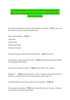 Securities Industry Essentials Exam Revision Questions&NewLine;2026&period; Exam Questions and Correct Answers With 100&percnt;&NewLine;Correct Answers&period;