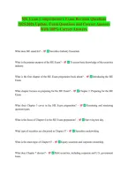 SIE Exam Comprehensive Exam Revision Questions&NewLine;2025&sol;2026 Update&period; Exam Questions and Correct Answers&NewLine;With 100&percnt; Correct Answers&period;