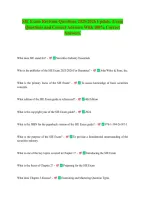 SIE Exam Revision Questions 2025&sol;2026 Update&period; Exam&NewLine;Questions and Correct Answers With 100&percnt; Correct&NewLine;Answers&period;&NewLine;