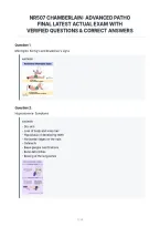 Nr507 Chamberlain&colon; Advanced Patho&NewLine;Final Latest Actual Exam With&NewLine;Verified Questions & Correct Answers&NewLine;