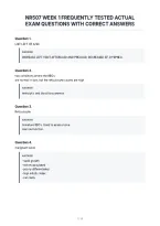 Nr507 Week 1 Frequently Tested Actual&NewLine;Exam Questions With Correct Answers