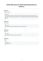 HCAD 5340 exam &num;2 100&percnt; Verified Questions &&NewLine;Answers