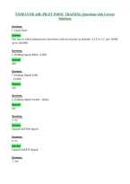 ENDEAVOR AIR &lpar;PILOT INDOC TRAINING Questions with Correct Solutions