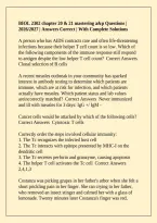 BIOL 2302 chapter 20 & 21 mastering a&p Questions &vert; 2026&sol;2027 &vert; Answers Correct &vert; With Complete Solutions
