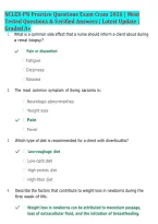 NCLEX-PN Practice Questions 2026&sol;2027 &vert; 100&plus; Questions & Answers &vert; Exam Cram Study Guide &vert; Latest Update