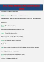 Nyc Food Protection Exam &ndash; Questions & Answers &lpar;Updated Pdf&rpar;