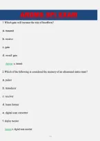 Ardms Spi Exam &ndash; Questions & Answers &lpar;Updated Pdf&rpar;
