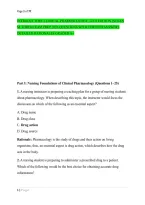 Introductory Clinical Pharmacology&comma; 12Th Edition &lpar;Susan &NewLine;M&period; Ford&rpar; Exam Prep 2026 Questions With Verified Answers &NewLine;Detailed Rationales Graded A&plus; 