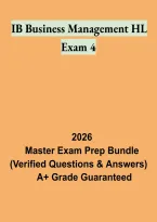 IB Business Management HL Exam 4 Study Guide &vert; Higher Level Business Concepts and Exam Preparation