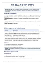 Study Notes The Cell&colon; The Unit of Life &vert; Biology &vert; Class 11