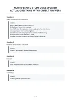 Nur 110 Exam 2 Study Guide Updated&NewLine;Actual Questions With Correct Answers&NewLine;
