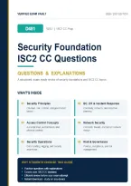 WGU D481 Security Foundations &lpar;ISC2 CC&rpar; &mdash; Comprehensive Practice Examination with 70 Questions&comma; Answer Key and Detailed Rationales&comma; Western Governors University