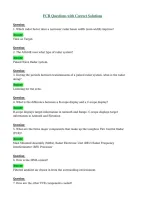 FCR 0E58DE53 Questions with Correct Solutions