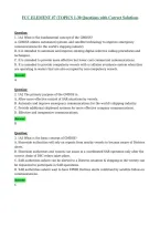 FCC ELEMENT -7 &lpar;TOPICS 1-30 Questions with Correct Solutions