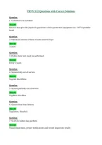 FDNY S12 567DFF9D Questions with Correct Solutions