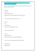 Ite 152 Exam 2 Actual Exam 2024 &vert; All Questions And Correct Answers &vert; Already Graded A&plus; &vert; Latest Exam&NewLine;&NewLine;