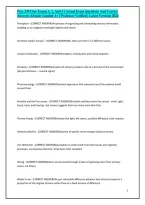 Psyc 230 Uiuc Exams 1&comma; 2&comma; And 3 &vert; Actual Exam Questions And Correct Answers Already Graded A&plus; &vert; Professor Verified &vert; Latest Versions 2024&NewLine;