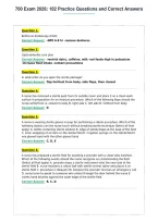 700 Exam 2026&colon; 182 Practice Questions and Correct Answers