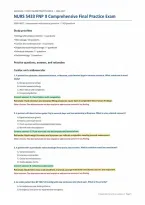 NURS 5433 FNP II Final Practice Exam&colon; 110 Questions &lpar;PDF&rpar; &vert; 2026&ndash;2027 &vert; University of Texas at Arlington