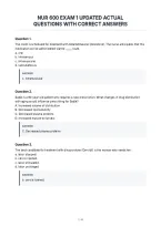 Nur 600 Exam 1 Updated Actual&NewLine;Questions With Correct Answers