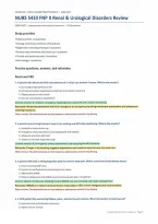 NURS 5433 FNP II Renal & Urological Review&colon; 70 Questions &lpar;PDF&rpar; &vert; 2026&ndash;2027 &vert; University of Texas at Arlington