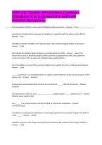 OST 247 Exam- Procedure Coding - Chapters 4 & 5 Questions with All Solved Solutions&period;